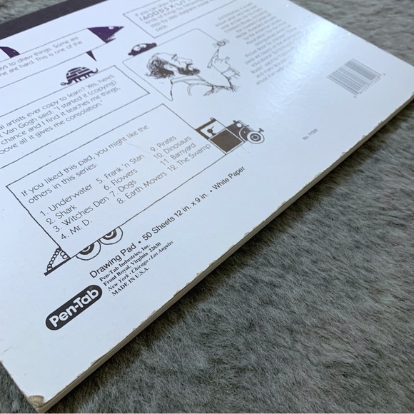 HTF RARE Vintage Ed Emberley’s Drawing Pad - Picture 5 of 10